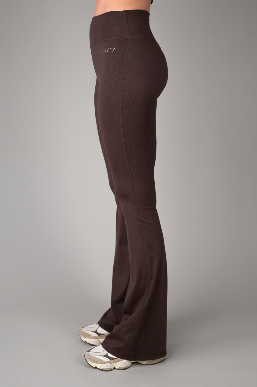 Leopard Flared Leggings