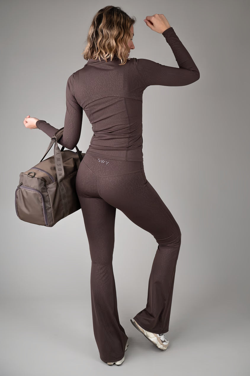 Leopard Flared Leggings