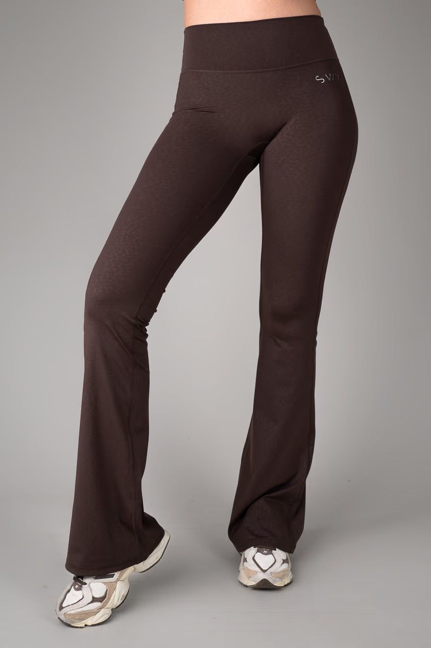 Leopard Flared Leggings