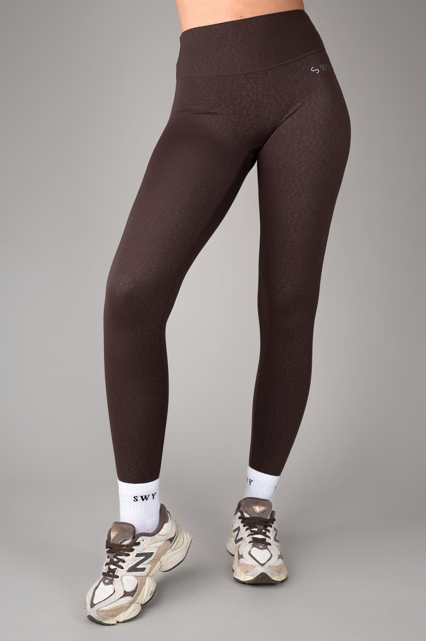Leopard Hidden Scrunch Leggings