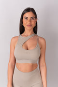 Sleek Cut-Out Bra