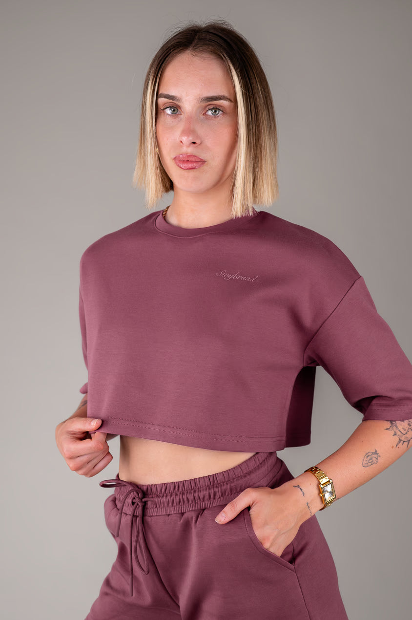Summer Effort Crop T-shirt