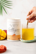 Hydrolysed Collagen Mango food supplement with sweeteners