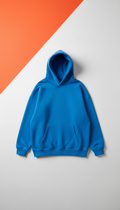 Metro Blue Oversized Hoodie