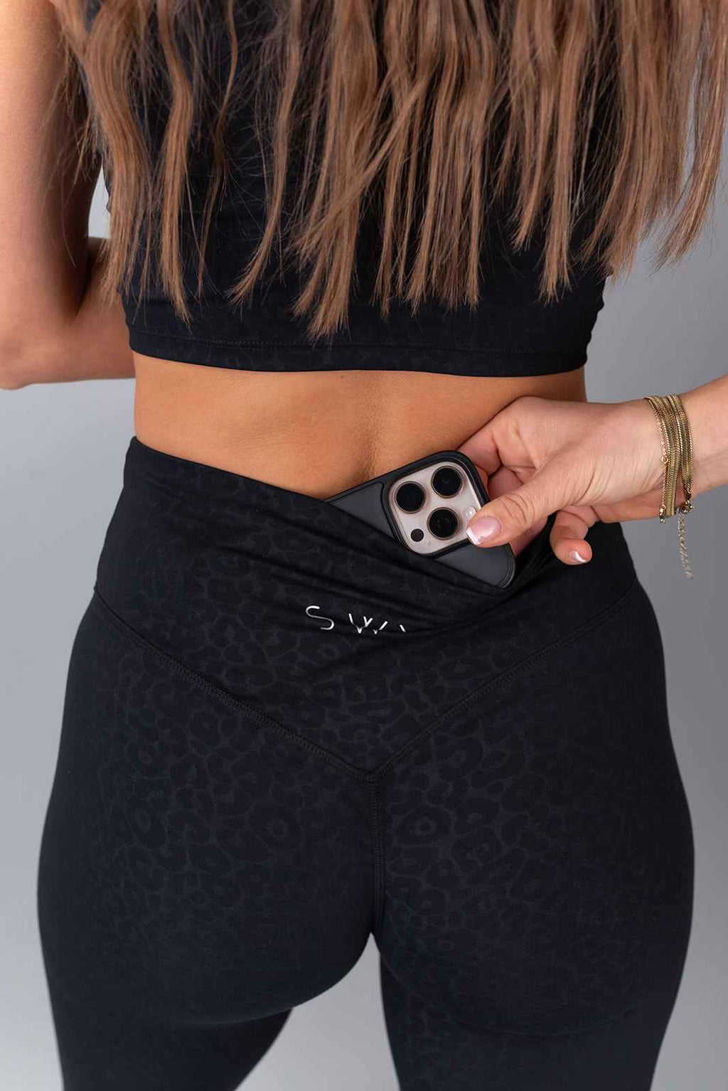 Leopard Hidden Scrunch Leggings