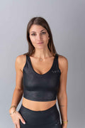 Leather Long Top