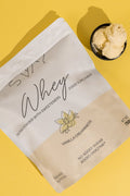 Whey Protein Vanilla - food supplement with sweeteners