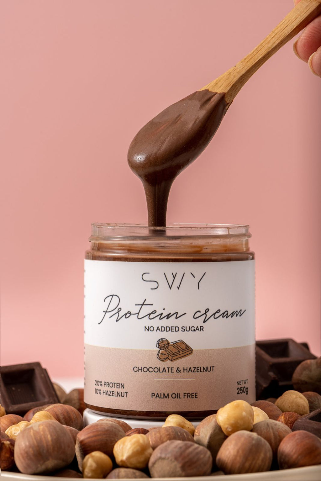 Protein spread (with sweeteners)