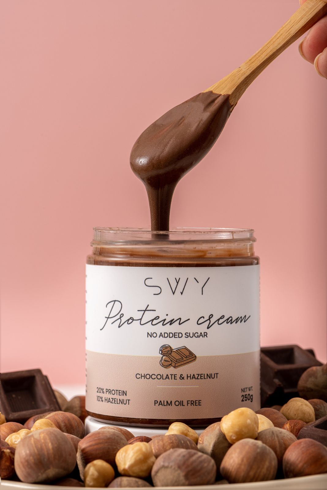 Protein spread (with sweeteners)